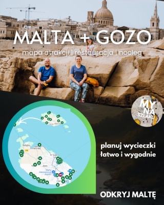 Malta - mapa atrakcji online